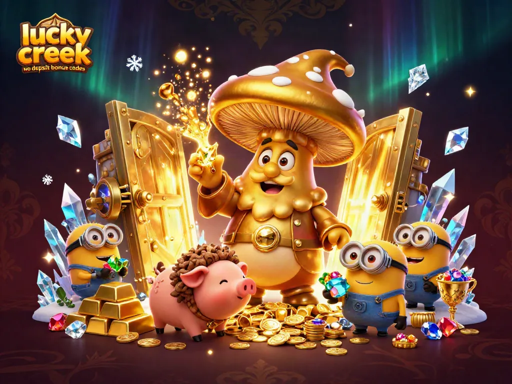 Win with lucky creek no deposit bonus codes while enjoying abundant treasures in a magical casino
