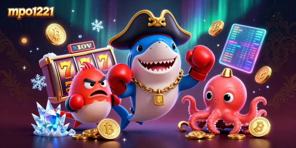 Engage in thrilling slot adventures with mpo1221 featuring vibrant characters and gold coins!