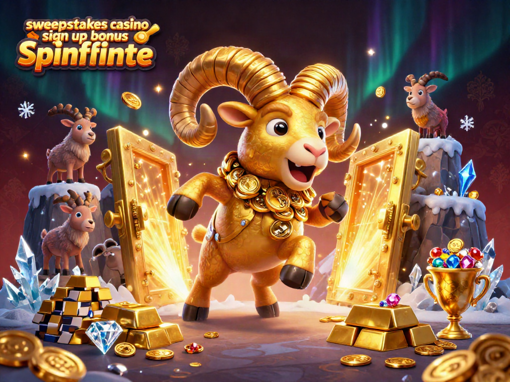 Engage with the sweepstakes casino sign up bonus spinfinite for exciting rewards and riches.