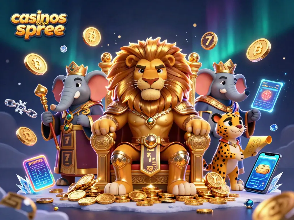 Engage with exciting gameplay at casinos like spree, featuring slot reels and vibrant elements.