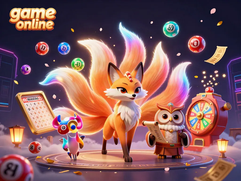 Experience thrilling moments of game online with a vibrant scene featuring spirits and dynamic gambling elements.